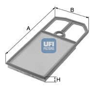UFI 30.184.00 Air Filter for SEAT SKODA VW