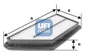 UFI 30.237.00 Air Filter for HONDA