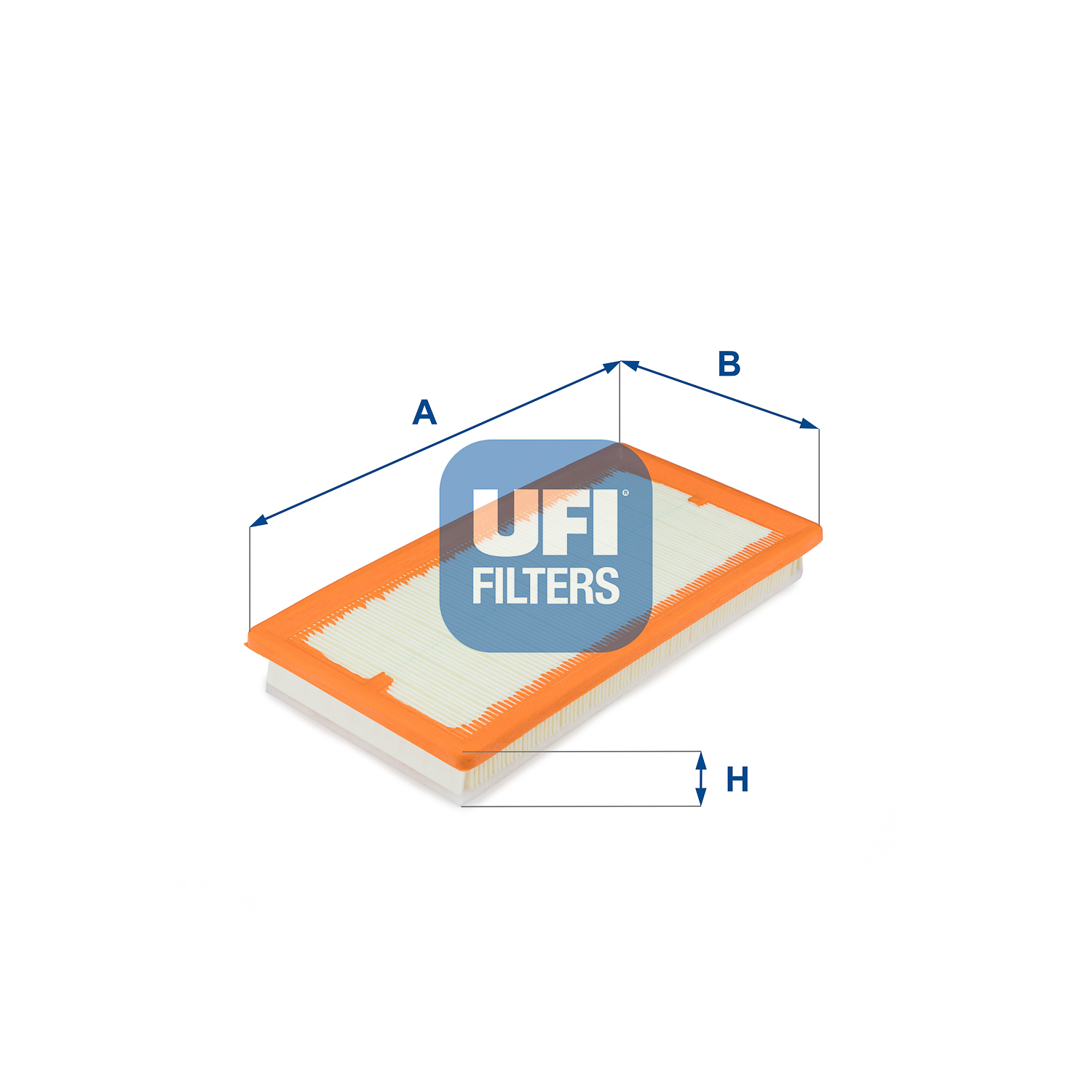 UFI 30.376.00 Air Filter for ALFA ROMEO CHRYSLER FIAT LANCIA