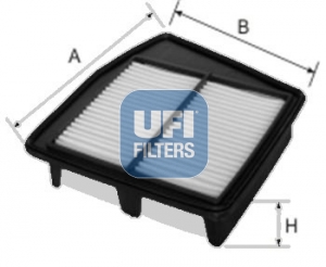 UFI 30.408.00 Air Filter for HONDA