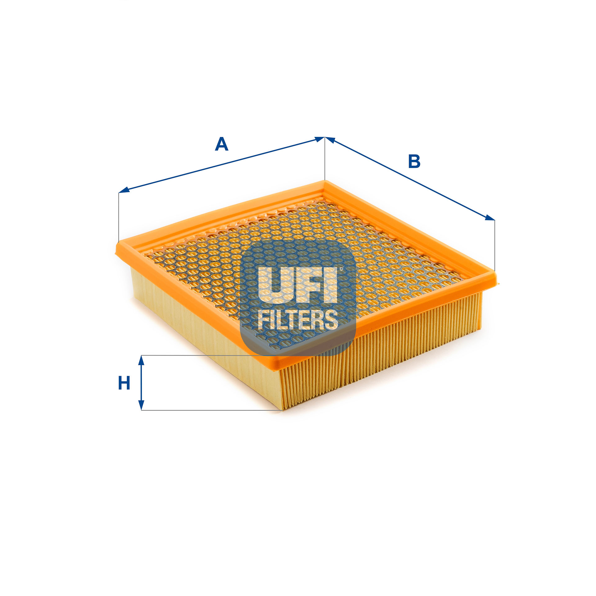 UFI 30.544.00 Air Filter for CHRYSLER JEEP LANCIA