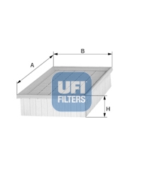 UFI 30.575.00 Air Filter for MERCEDES-BENZ