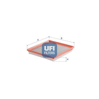 UFI 30.D55.00 Air Filter for CHRYSLER LANCIA
