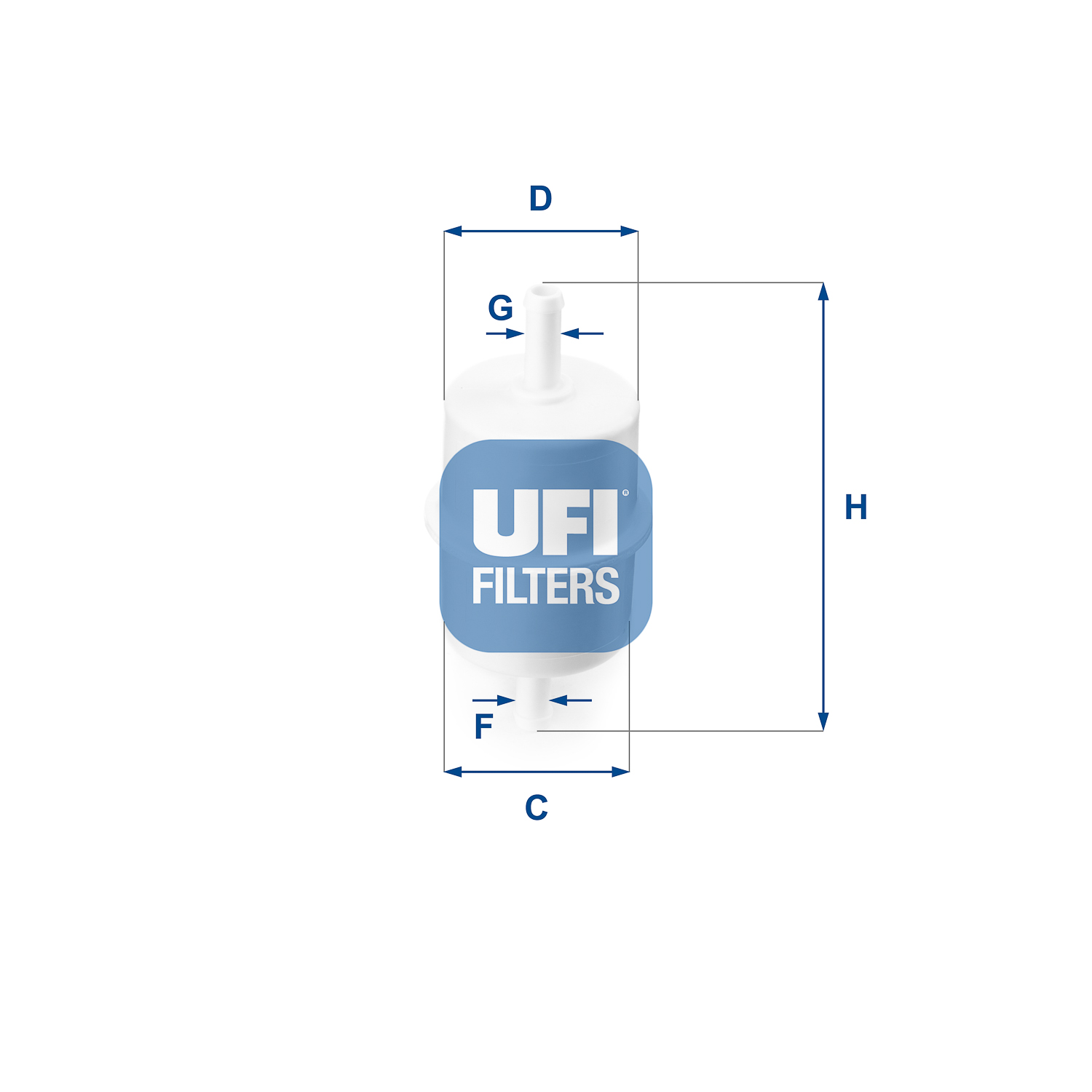UFI 31.010.00 Palivový filter