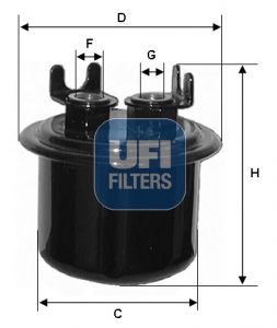 UFI 31.539.00 Filtre à...