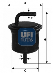 UFI 31.716.00 Filtre à...