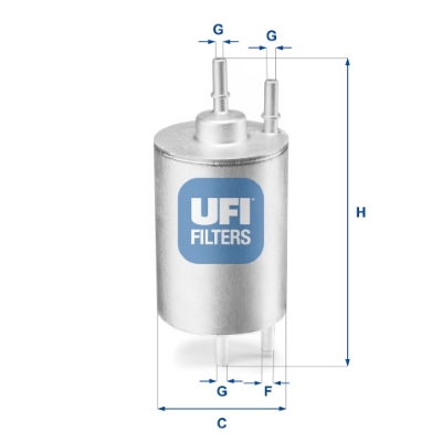 UFI 31.958.00 Filtro...