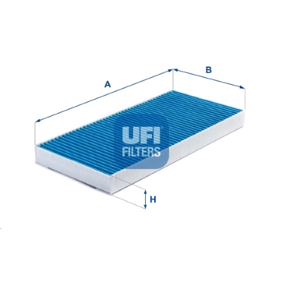UFI 34.396.00 ARGENTIUM Filter, cabin air for TESLA