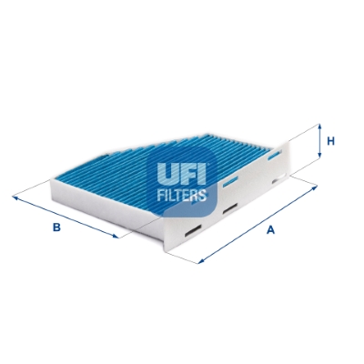 UFI 34.124.00 ARGENTIUM Filter vnútorného priestoru