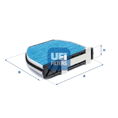UFI 34.163.00 ARGENTIUM Filter, cabin air for MERCEDES-BENZ