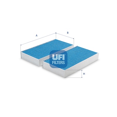 UFI 34.215.00 ARGENTIUM Filter, cabin air