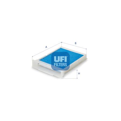 UFI 34.265.00 ARGENTIUM Filter vnútorného priestoru
