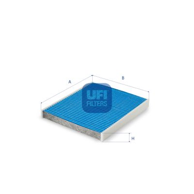 UFI 34.314.00 ARGENTIUM Filter vnútorného priestoru