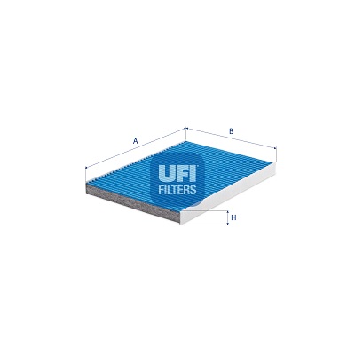 UFI 34.467.00 ARGENTIUM Filter vnútorného priestoru
