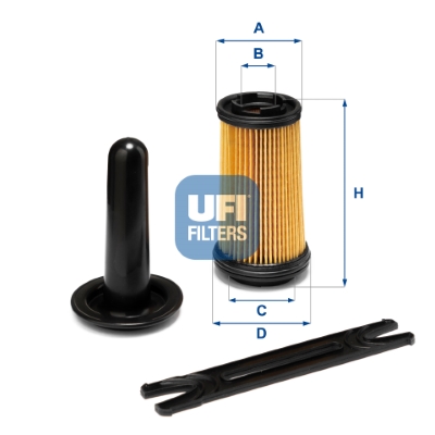 UFI 44.005.00 Φίλτρο ουρίας for NISSAN