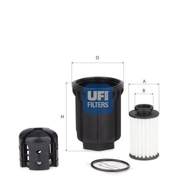 UFI 44.014.00 Urea Filter