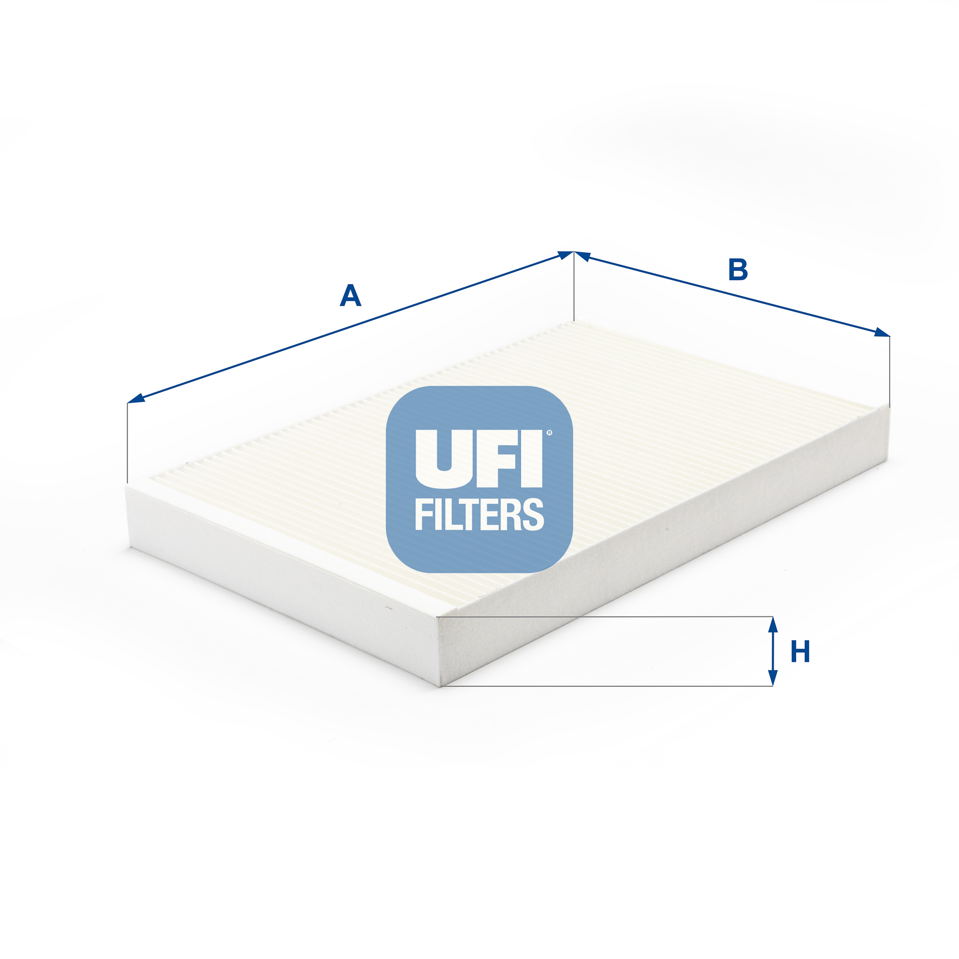 UFI 53.011.00 Filter, cabin air for AUDI