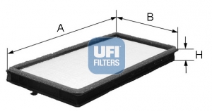 UFI 53.046.00 Filter, cabin air for ALPINA BMW