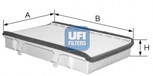UFI 53.049.00 Filter vnútorného priestoru