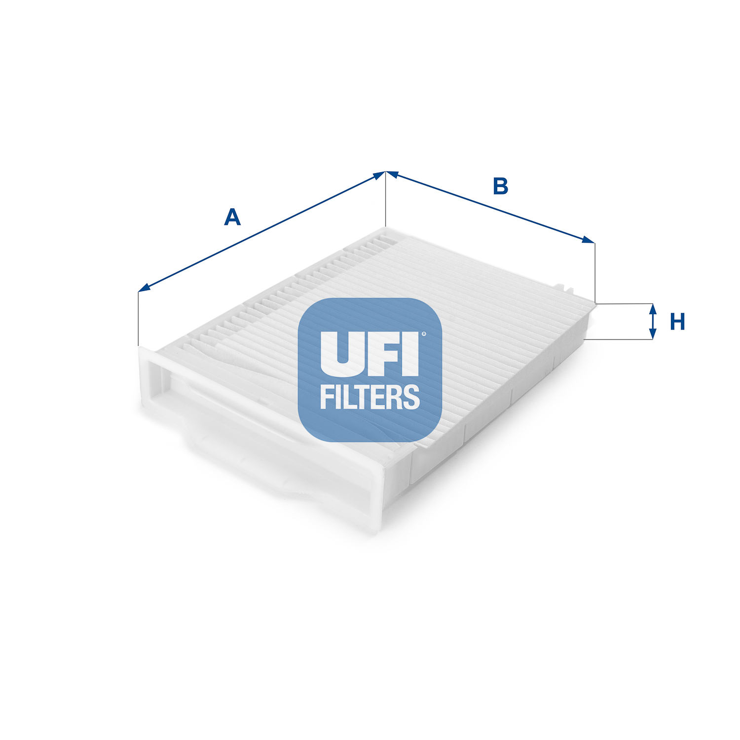 UFI 53.107.00 Filter, cabin air for RENAULT