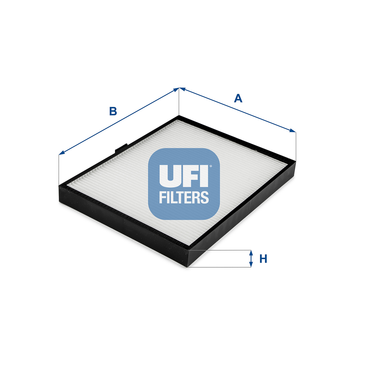 UFI 53.334.00 Filter, cabin air for HYUNDAI