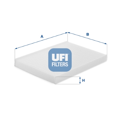 UFI 53.449.00 Filter vnútorného priestoru