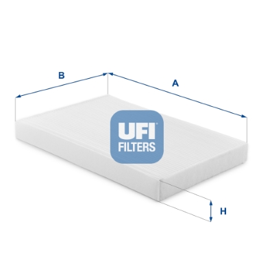 UFI 53.454.00 Filter vnútorného priestoru