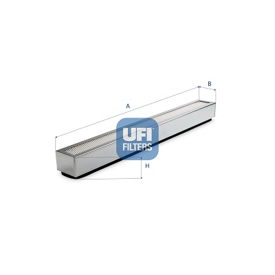 UFI 53.500.00 Filter, cabin air