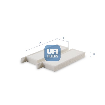 UFI 53.587.00 Filter, cabin air for CITROËN DS JEEP OPEL PEUGEOT VAUXHALL
