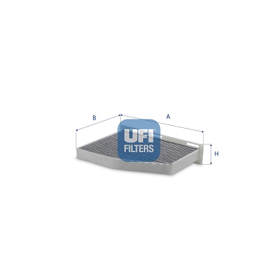 UFI 54.376.00 Filter vnútorného priestoru