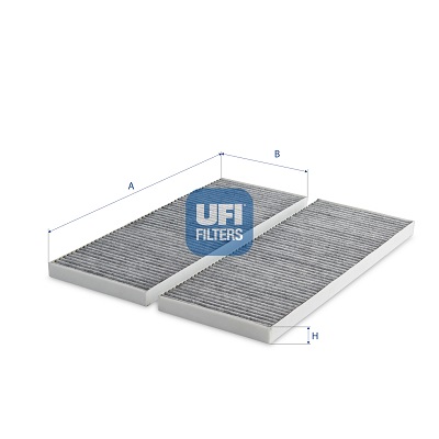 UFI 54.531.00 Filter, cabin air for TESLA