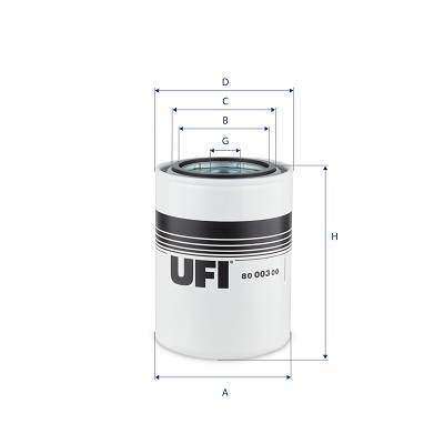 UFI 80.003.00 Oil Filter