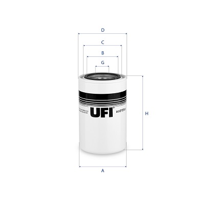 UFI 80.017.00 Oil Filter