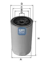 UFI 80.042.00 Olejový filter