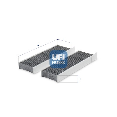 UFI 54.469.00 Filter, cabin air for CITROËN DS OPEL PEUGEOT VAUXHALL
