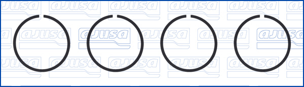 AJUSA 77077300 Σετ στεγανοπ, πολλαπλή εξαγωγή for MAN