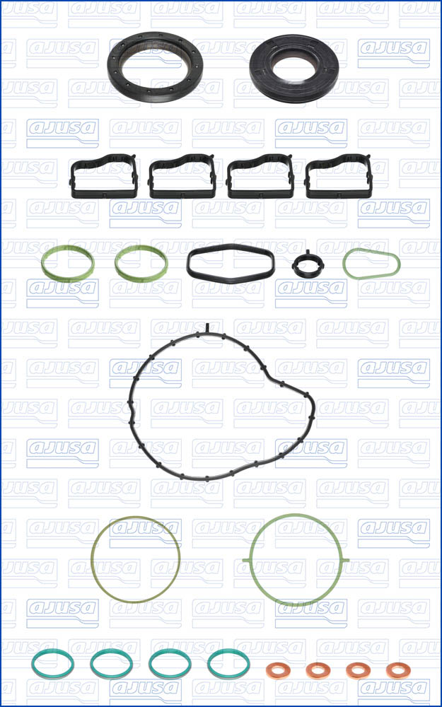 AJUSA 77111700 Gasket Kit, timing case for CITROËN DS FIAT OPEL PEUGEOT TOYOTA VAUXHALL