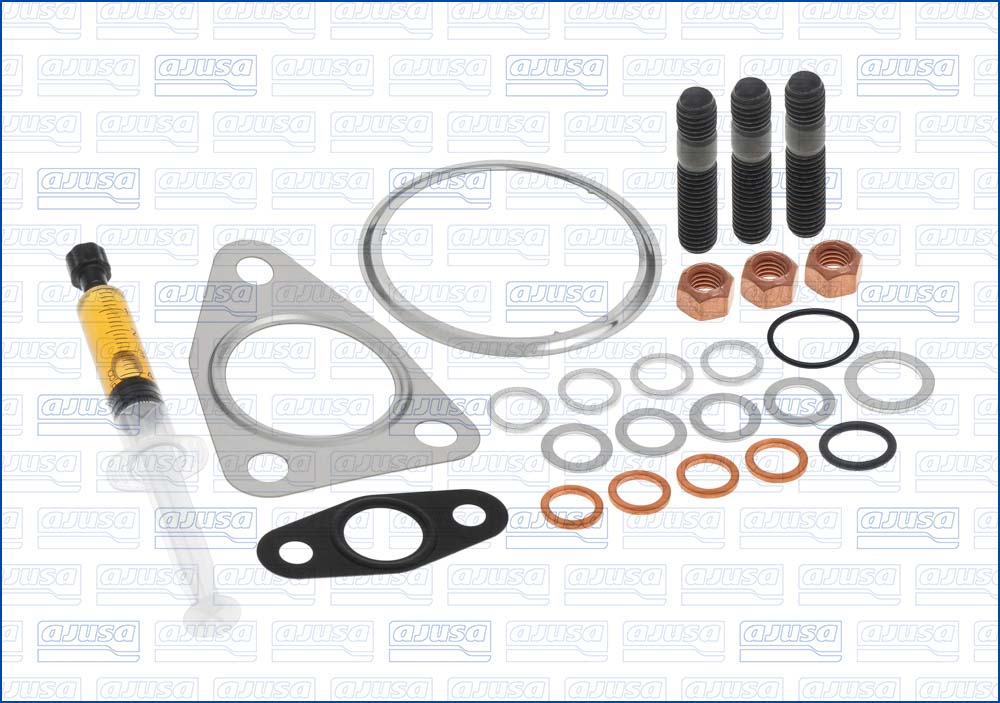 Kit De Montage Compresseur AJUSA JTC11770 - Compatible Mazda 3 MPS, CX-7 - Avec Joints Et Vis