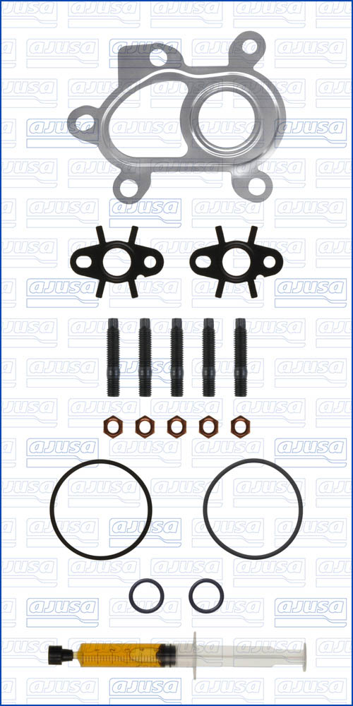 AJUSA JTC12354 Σετ τοποθέτησης, φορτιστής for FIAT RENAULT