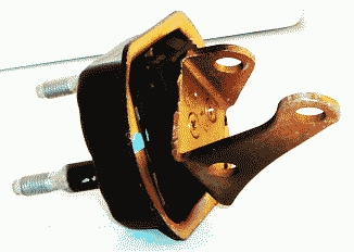 BOGE 87-543-A Bushing, axle beam Front Rear Axle Right