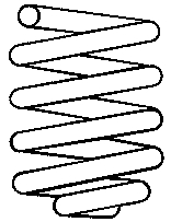 BOGE 81-072-1 Suspension Spring