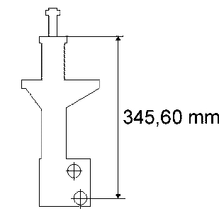 BOGE 32-E80-0 Shock Absorber for VW
