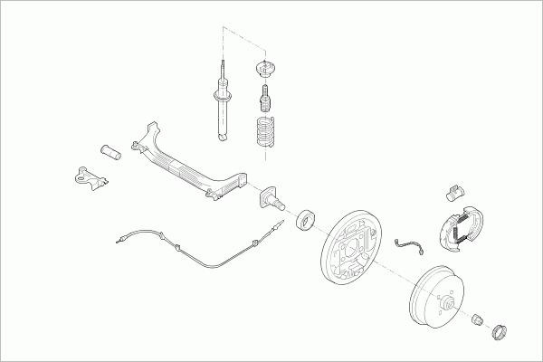 BOGE RENAU-TWING-RB003 Steering Rear Axle for RENAULT
