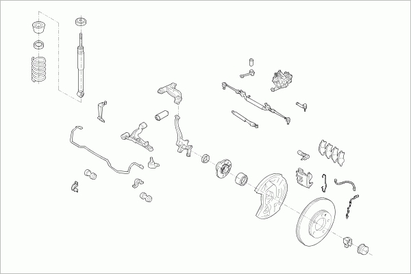BOGE MERCE-C-KLA-FB024 Steering Front Axle for MERCEDES-BENZ
