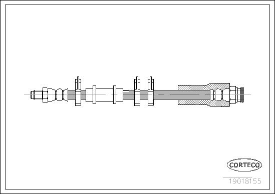 BENDIX 171543B ΣΩΛΗΝΑΚΙ ΦΡΕΝΩΝ