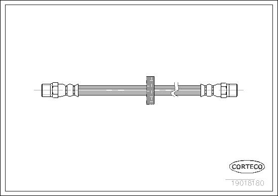 CORTECO 19018180 Brake Hose...