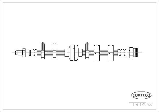 CORTECO 19018558 Brake Hose...
