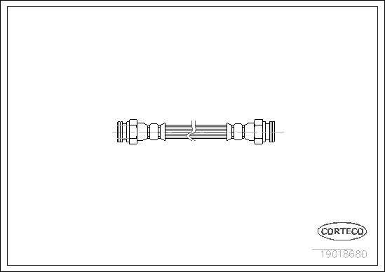 CORTECO 19018680 Brake Hose...