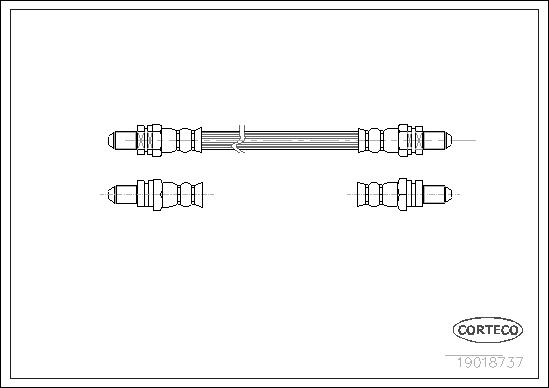 CORTECO 19018737 Brake Hose...