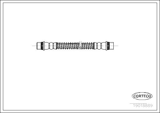 CORTECO 19018889 Brake Hose...
